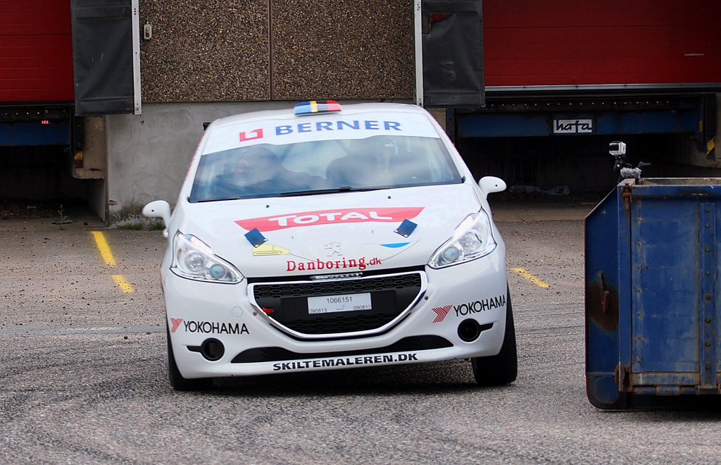Kim Madsen skal have sin første starte i den nye Peugeot 208
(Foto: Allan Christiansen)